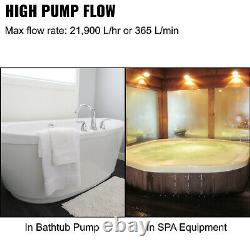 DH370A Swimming Pool Circulation Pump SPA Whirlpool Hot Tub Water 0.5 HP 370W