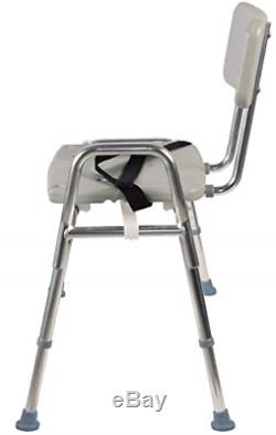 DMI Shower Tub Transfer Bench Chair for the Disabled, Heavy Duty Sliding Bath