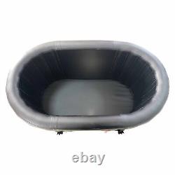 DWF Inflatable Ice Bath Tube Cold Water Therapy Insulated Lid for Sport Recovery