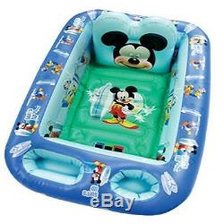 Disney Baby Inflatable Bathtub Kid Toddler Bath Tub Mickey Mouse Portable Pool