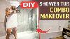 Diy Shower Tub Combo Makeover