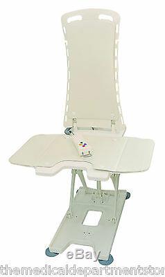 Drive Medical Bellavita Bath Tub Lift Remote Control Seat Chair Folding Back