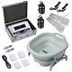 Dual User Ionic Detox Foot Bath Machine Tub Kit With Arrays Infrared Belts Home