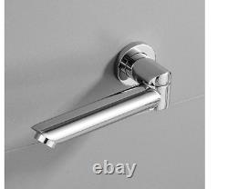 ELLO & ALLO 2-Handle 8 in Shower Head Combo 2-Spray Handheld Tub & Shower Faucet