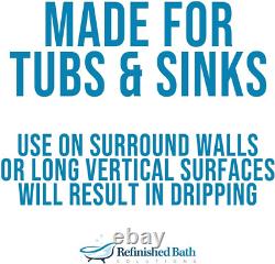 Ekopel Pour on Bathtub Refinishing Kit Made in the USA Odorless Non Toxic Tu