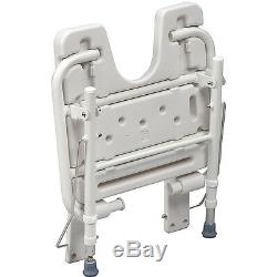 Fold Down Shower Seat Folding Safety Bench Wall Mount Bath Chair Handicapped Tub