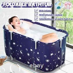 Folding Bathtub Adult Portable Spa Bath Bucket Water Tub Inflatable Bathtub