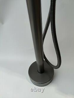 Free Standing Bath tub round Burnished brushed Gunmetal Mixer Spout hand held