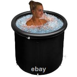 GOGLAM Inflatable Ice Bath Polyester Fabric Ice Bath Cold Water Therapy Tub