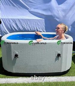 GOGLAM Inflatable Ice Bath Tub For Sports Recovery With Insulate Cover