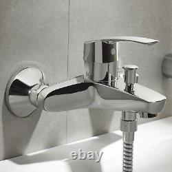GROHE Eurosmart Bathroom Shower tub mixer tap, Wall mount, chrome with eschouten