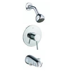 Grohe 35 009 000 Concetto Shower/Tub Combination, StarLight Chrome
