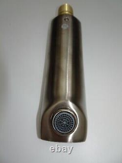 HANSGROHE 3 Solid Brass Bath Tub Spout in Brushed Nickel 31494821
