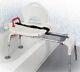 Handicap Shower Bath Sliding Seat Chair Tub Transfer Bench Mobility Assist Adult