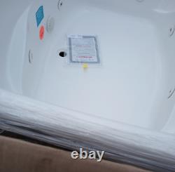 Hydrosystems SHG6042AWP-WHI Studio 60 Drop In Acrylic Whirlpool Tub Center Drn
