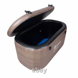 Ice Bath Cold Plunge Bath Inflatable Bath Tub for Sports Recovery Wood M