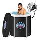 Ice Bath Tub For Athletes Easy To Assemble Cold Plunge Tub Outdoor With Lid