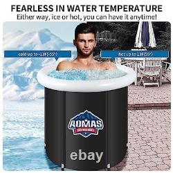 Ice Bath Tub for Athletes Easy to Assemble Cold Plunge Tub Outdoor with Lid
