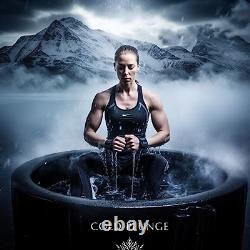 Ice Bath Tub for Athletes with Multi Layer Insulated All-Weather Cover Cold Tub
