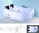 Indoor Computerized 2 Person Hydrotherapy Whirlpool Jetted Massage Bathtub Spa