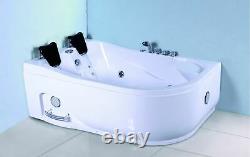 Indoor Computerized 2 Person Hydrotherapy Whirlpool Jetted Massage Bathtub SPA
