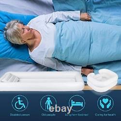 Inflatable Bathtub Shower Kit with Air Pillow, Portable Bathtub Bedside Basin