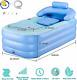 Inflatable Bathtub For Adults, Foldable Plastic Bath Tubs For Shower Spa