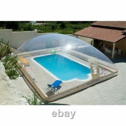Inflatable Hot Tub Swimming Pool Customised Solar Dome Cover Tent Blower & Pump