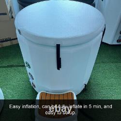 Inflatable Ice Bath Cold Plunge Spa Tubs Portable Foldable Sport E2N0