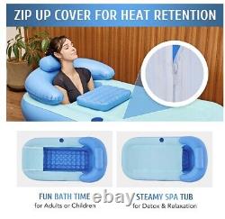 Inflatable Ice Bath With Pump