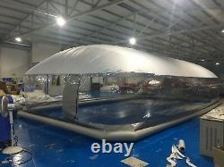 Inflatable TPU Hot Tub Swimming Pool Solar Dome Cover Tent NEW