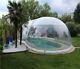 Inflatable Tpu Hot Tub Swimming Pool Solar Dome Cover Tent With Blower & Pump