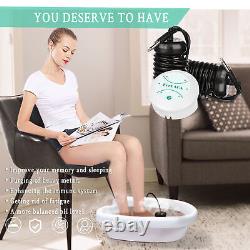 Ionic Detox Foot Bath Cleanse Spa Ion Kit Machine WithTub Basin Array For Home