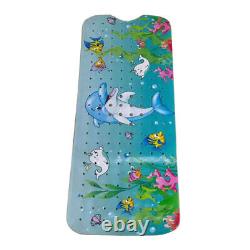 Kids Dolphin Bath/Tub/Shower Extra Long Mat 40X16 Anti Slip Antibacterial
