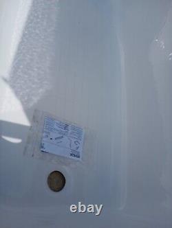 Kohler K-506-0 Mendota Collection 60 Alcove 3 Wall Soaking Bathtub Right Drain