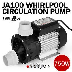 LX JA100 spa bathtub whirlpool pump with 1HP 110V 50HZ as circulation