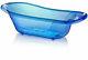 Large 50 Litre Aqua Blue Clear Transparent Baby Bath Tub