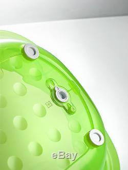 Large 50 Litre Aqua LIME GREEN Clear Transparent Baby Bath Tub