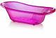 Large 50 Litre Aqua Purple Clear Transparent Baby Bath Tub