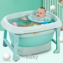 Large Baby Tub Children Folding Baby Bath Tub Can Swim Newborn Supplies Children