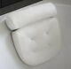 Large Waterproof Foam Bath Tub Pillow Bathroom Spa Suction Cushion White Ol11