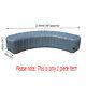 Lay-z-spa Inflatable Hot Tub Swimming Pool Surround Garden Lay Z Spa Accessories