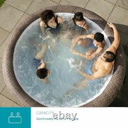 Lay Z Spa St Moritz Hot Tub 180 AirJet Massage System 5-7 Person Garden Inflate