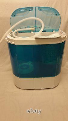 Leisure Direct Twin Tub Portable 230v Washing Machine For Boats Rv Spin Dryer
