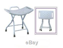 Light Weight Folding Bathtub Bench Bath Tub Seat Stool Shower Chair Without Back