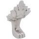 Lion Paw Foot For Double Slipper Cast Iron Tub In Satin Nickel