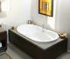 Maax Living 66 X 36 Acrylic Oval Drop-in Bathtub