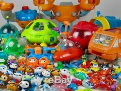 MASSIVE LOT OCTONAUTS Sets! Fisher Price Toys Figures Vehicles GUP Bath Tub