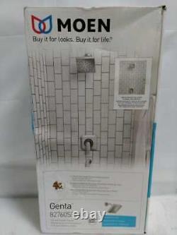 MOEN Genta Single-Handle Tub and Shower Faucet in Spot Resist Brushed Nickel