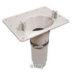 Maax 10034341 F2 Drain PVC Kit for Freestanding Bathtub, White